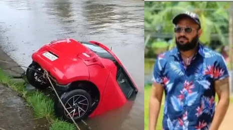 Tragedy on birthday: Alappuzha man dies as car plunges into canal - News Karnataka