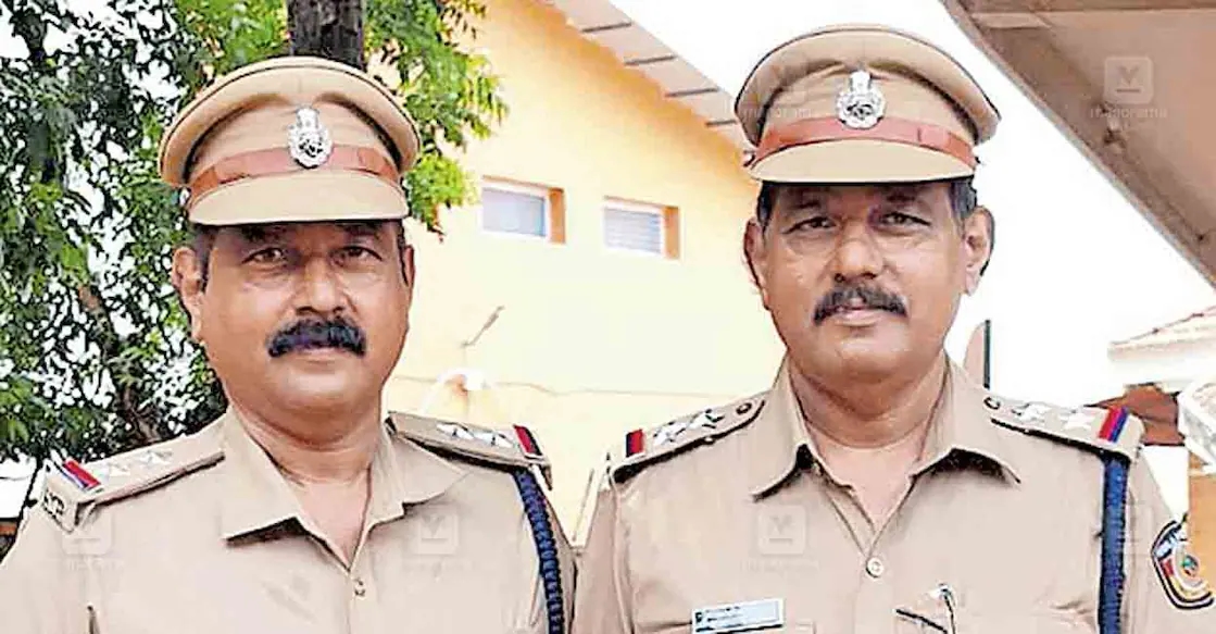 Twin brothers retire together after decades of police service - News Karnataka