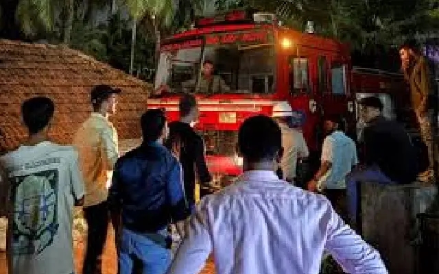 Wedding Dreams Turn to Ashes: Fire Ravages Home in Bagambila - News Karnataka
