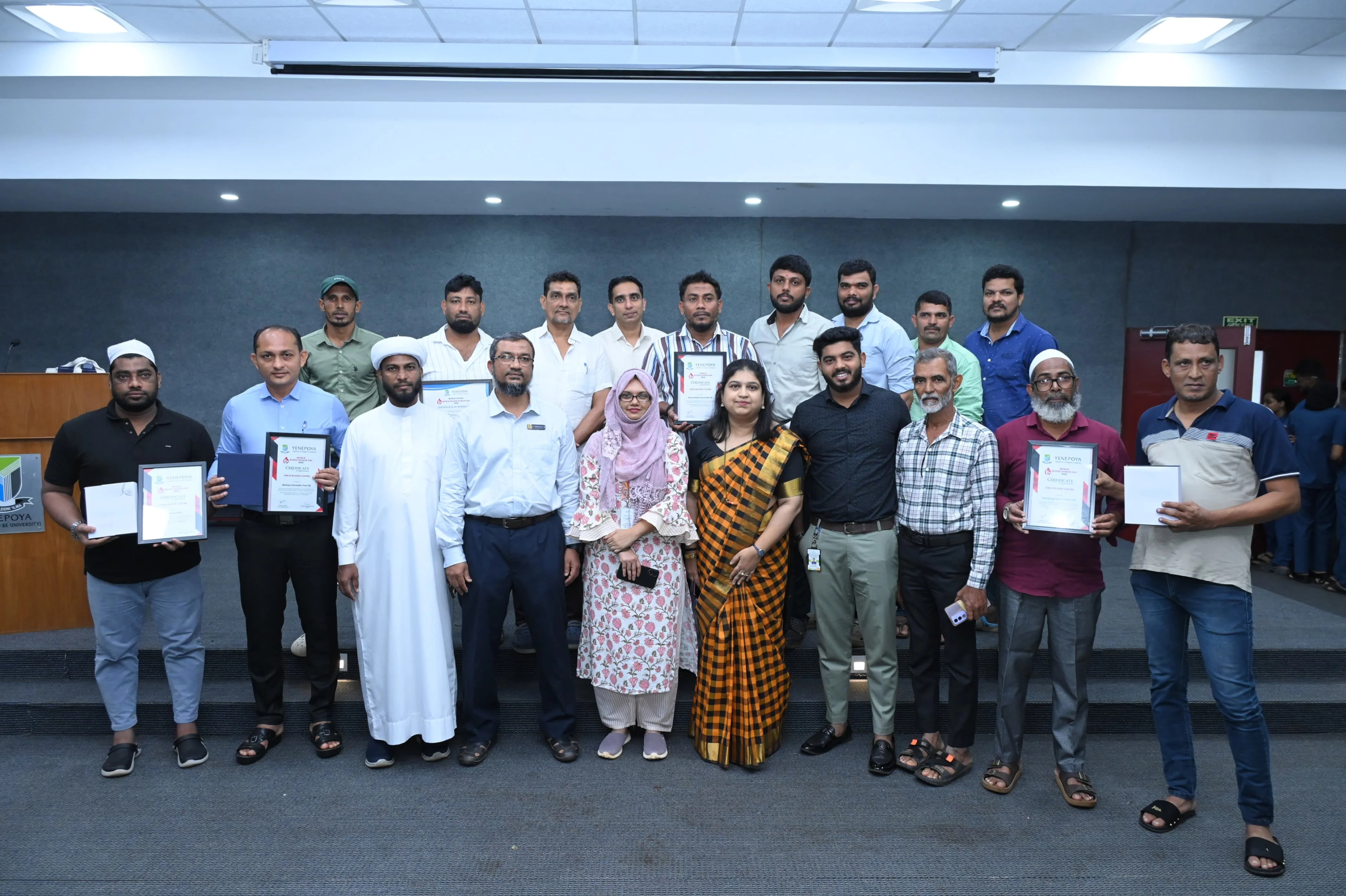 Celebration of World Blood Donor Day 2025 held at Yenepoya Hospital - News Karnataka
