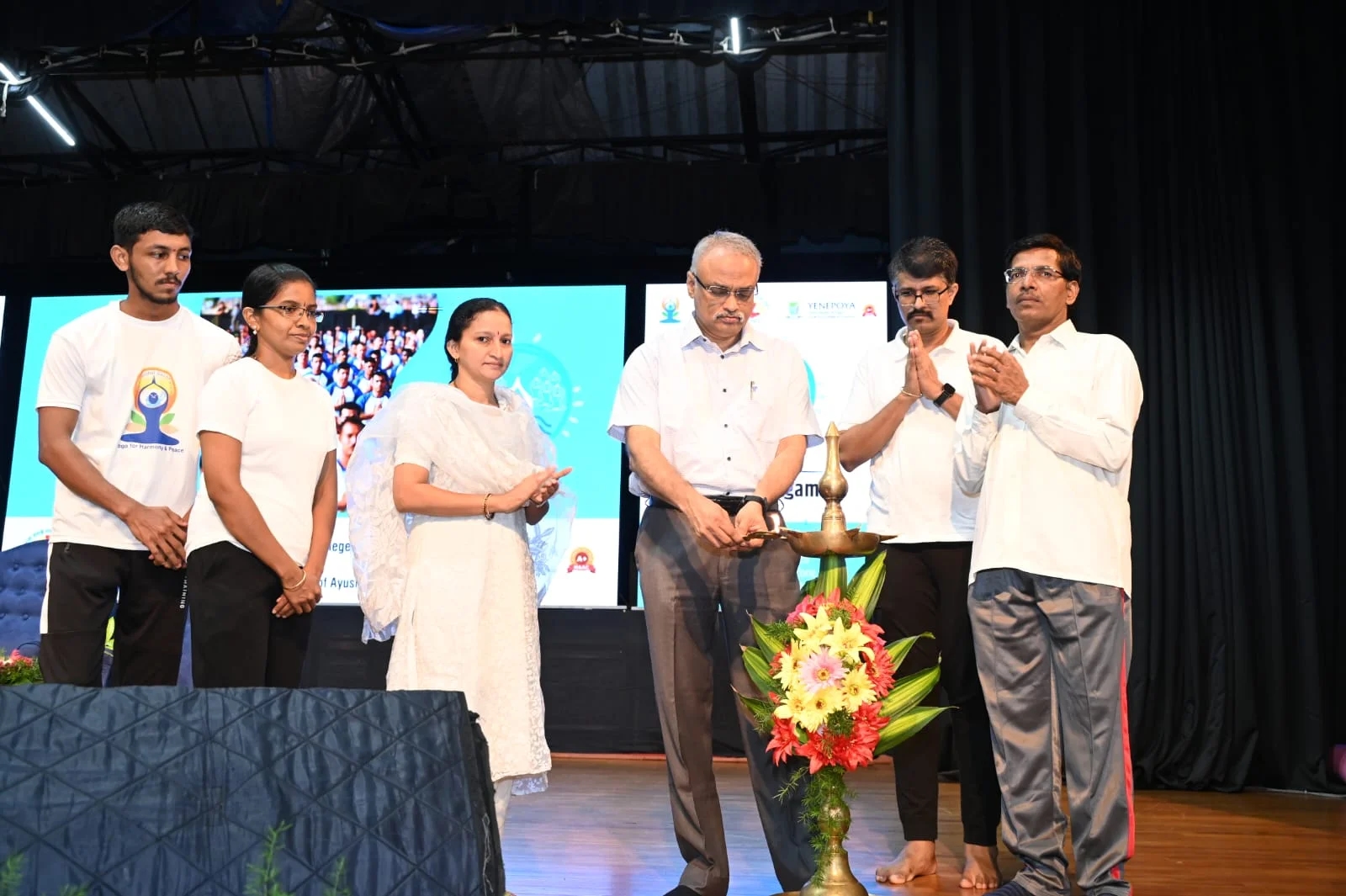 Yoga Sangam celebrates International Day of Yoga at Yenepoya University - News Karnataka