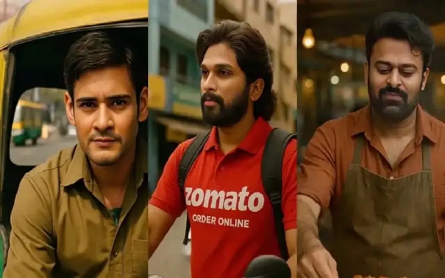 Tollywood Fans Turn Stars into Street Heroes with AI Memes—Internet Can’t Get Enough! - News Karnataka
