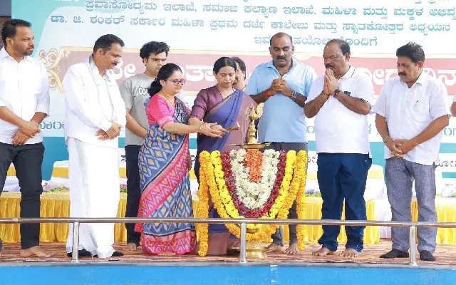 “Yoga is the Key to a Healthy Life,” Says Minister Lakshmi Hebbalkar in Udupi - News Karnataka