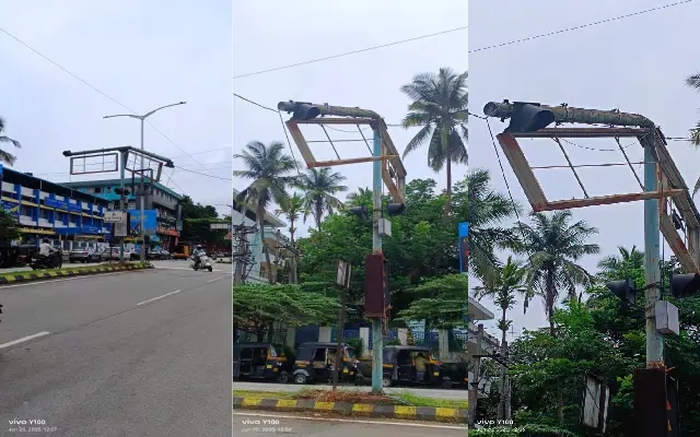 Rusting Signal Poles in Udupi Pose Risk; Activists Demand Urgent Removal - News Karnataka