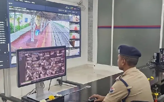 AI-powered CCTV network installed at 79 SWR stations to boost safety - News Karnataka