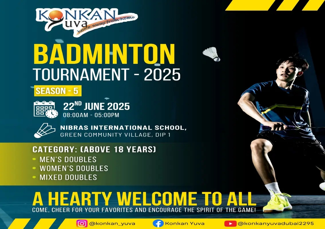 Smash Hit: Konkan Yuva Celebrates Thrilling Badminton Season 5 - News Karnataka