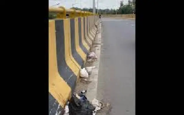 Bengaluru’s Double-Decker Flyover Turns Garbage Dump as Agencies Trade Blame - News Karnataka