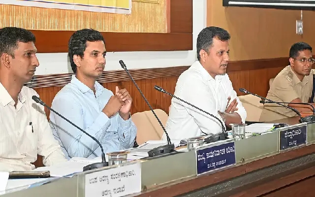 MP Brijesh Chowta Orders Crackdown on Illegal Roadside Shops Along NH in DK - News Karnataka