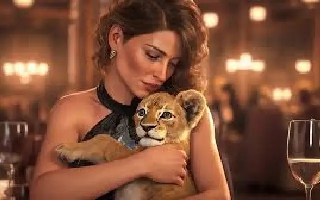 Chinese restaurant slammed for lion cub cuddling experience - News Karnataka