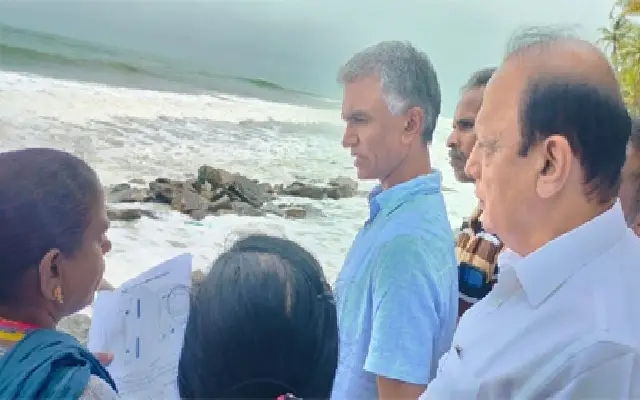 ₹300 Cr Project Planned to Tackle Coastal Erosion: Minister Krishna Byre Gowda - News Karnataka