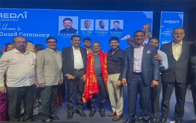 D B Mehta Elected President-Elect of CREDAI Karnataka (2025–27) - News Karnataka