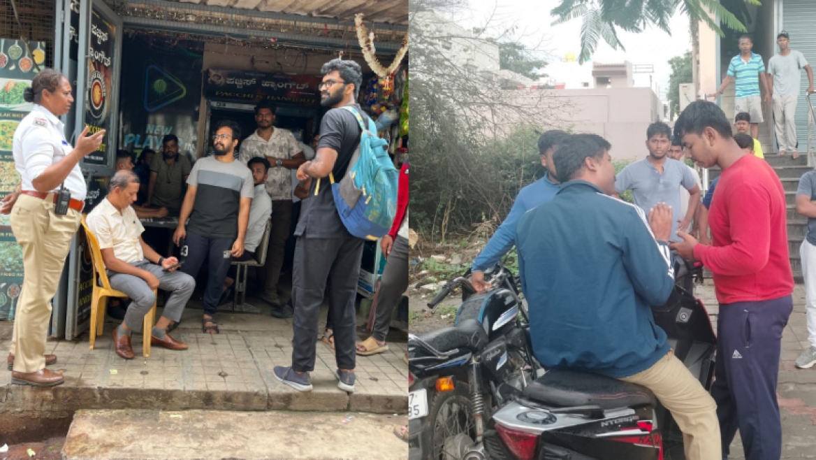 Davanagere DC springs surprise, seizes bikes with no number plates - News Karnataka
