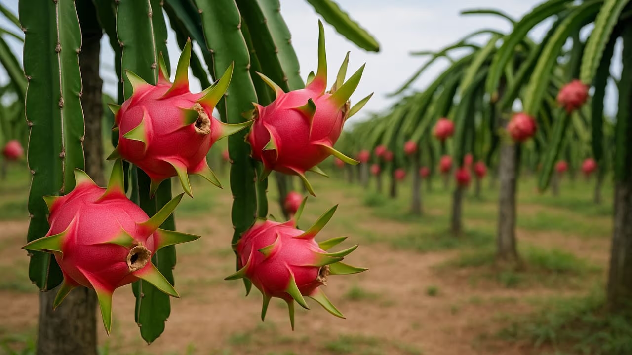 Dragon fruit farming takes root in Erode as a profitable, sustainable venture - News Karnataka