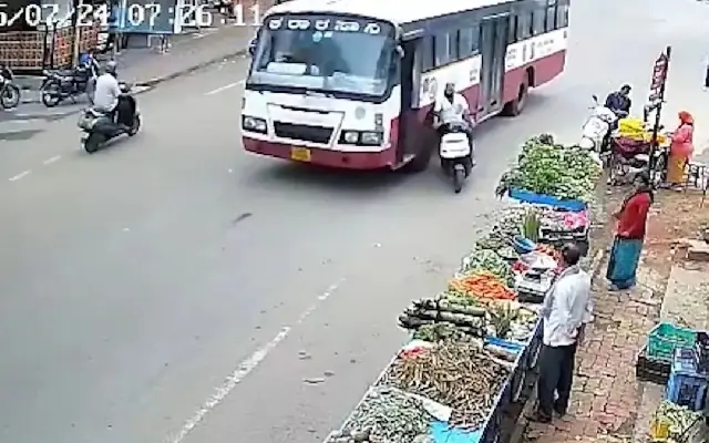 Elderly Mysuru man killed in horrific KSRTC bus accident, - News Karnataka