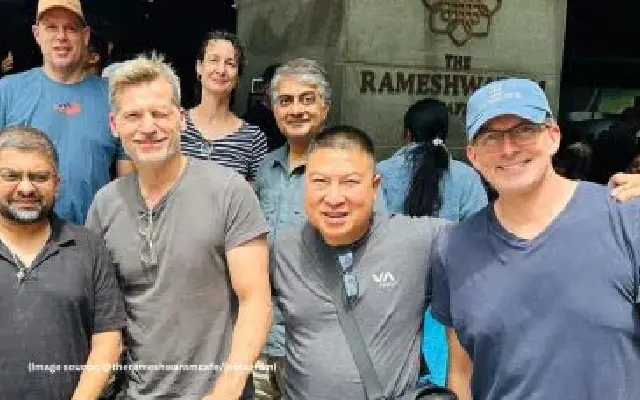 Game of Thrones Star Nikolaj Coster-Waldau Spotted at Bengaluru's Rameshwaram Cafe - News Karnataka