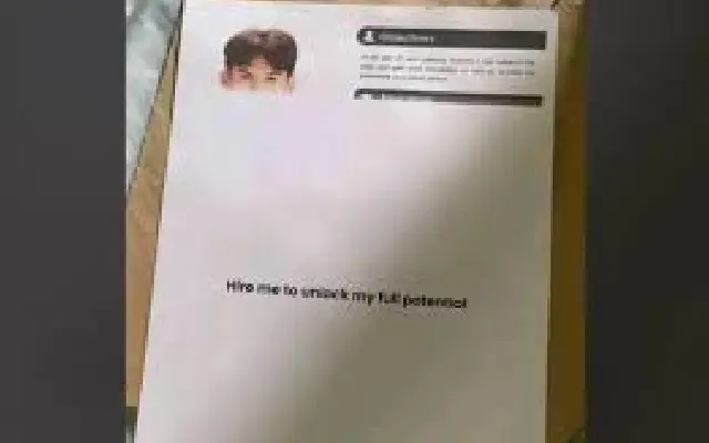 Resume goes viral with clever punchline: ‘Hire me to unlock my full potential’ - News Karnataka