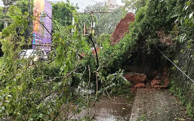 Relentless Rains Cripple Mangaluru: Landslides, Flooding Bring City to a Standstill - News Karnataka
