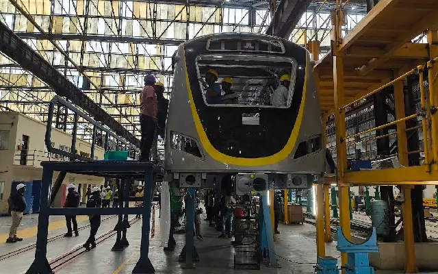 Namma Metro’s Yellow Line gears up: Made-in-India trainset to arrive in August - News Karnataka