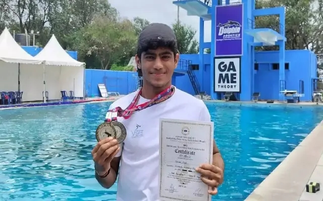 Nandan Naik Dives into History with First-Ever Gold for Dakshina Kannada - News Karnataka
