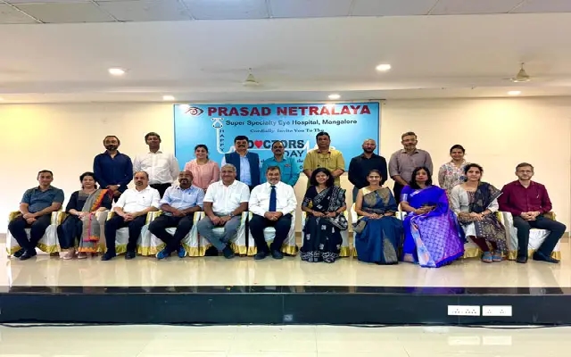 Doctors Honoured for Selfless Service at Prasad Netralaya’s Doctors' Day Celebration - News Karnataka