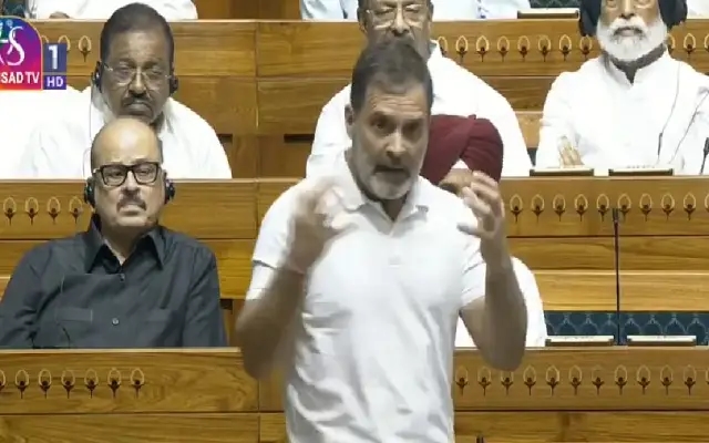 Rahul Gandhi’s Slip Of Tongue In Lok Sabha Sparks Social Media Storm - News Karnataka