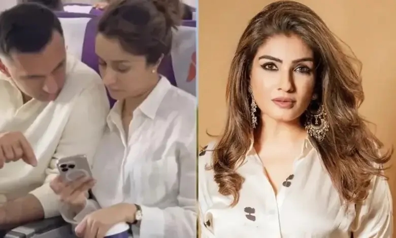 Raveena Tandon slams airline staff for filming Shraddha Kapoor without consent - News Karnataka