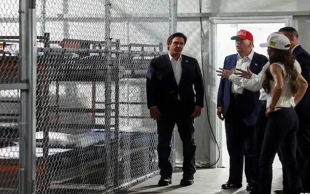 Shocking Abuse of Migrants in US Florida Detention Centers - News Karnataka