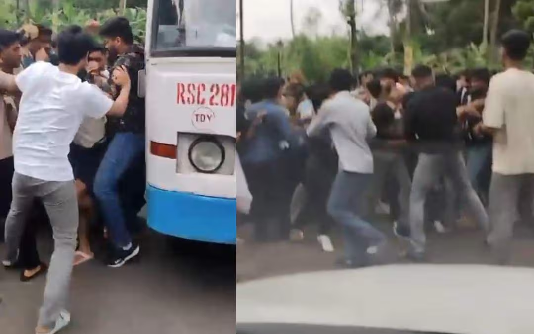 Street clash erupts after exam at college; 30 booked - News Karnataka