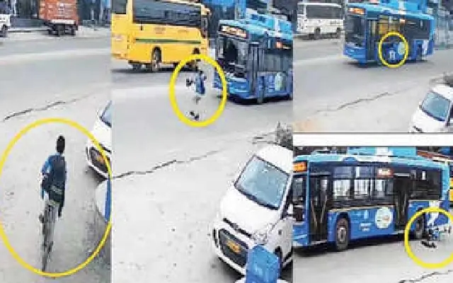 Teen hit by BMTC bus while chasing college vehicle in Bengaluru suburb - News Karnataka