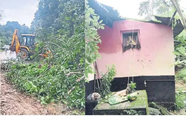 Torrential Rains Wreak Havoc Across Dakshina Kannada, Udupi - News Karnataka