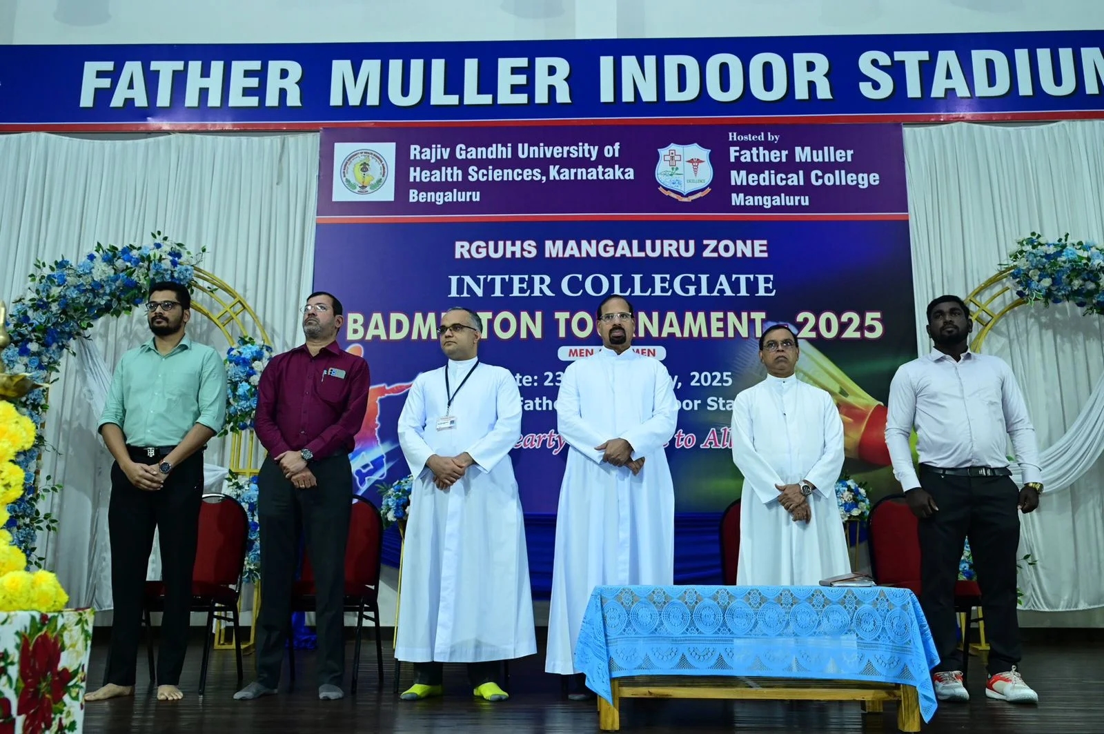 Mangaluru: Father Muller hosts RGUHS badminton tourney with 72 participants - News Karnataka