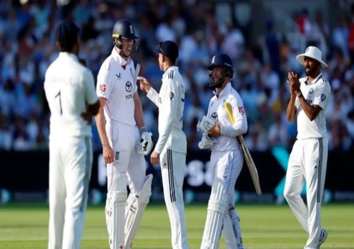 Gill’s outburst and on-field drama light up Day 3 at Lord’s - News Karnataka