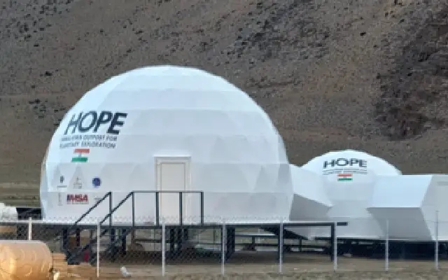 At 14,000 feet in Ladakh, ISRO simulates space mission with 2-member analogue crew - News Karnataka
