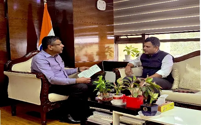 MP Brijesh Chowta Meets IT Secretary, Pushes for Mangaluru Data Center Hub - News Karnataka