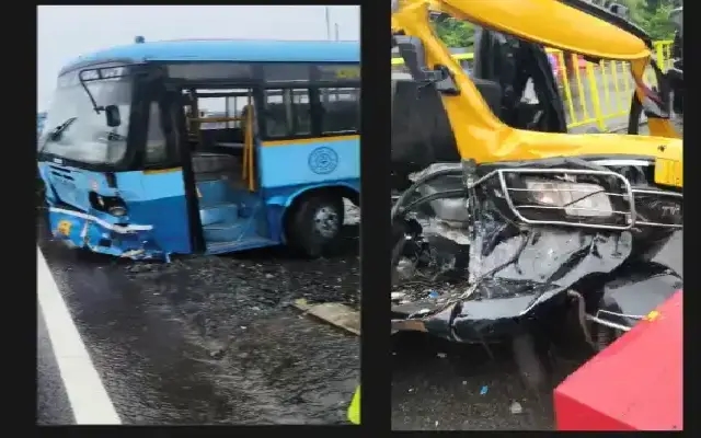 Six killed as KSRTC bus collides with auto in Talapadi - News Karnataka