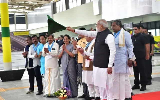 Metro Milestone: PM Modi Opens Bengaluru’s Yellow Line - News Karnataka