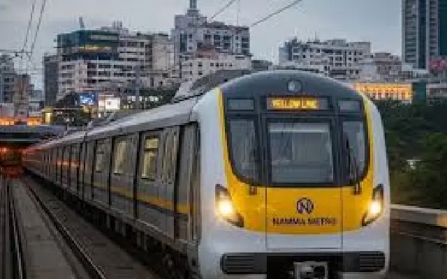 Namma Metro Hits Record Ridership As Yellow Line Debuts - News Karnataka