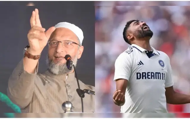 Owaisi’s Hyderabadi Praise for Siraj After Thrilling Test Win Against England - News Karnataka