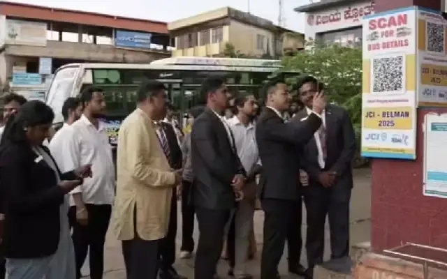 QR Code at Belman Bus Stand Brings Real-Time Travel Info to Commuters - News Karnataka