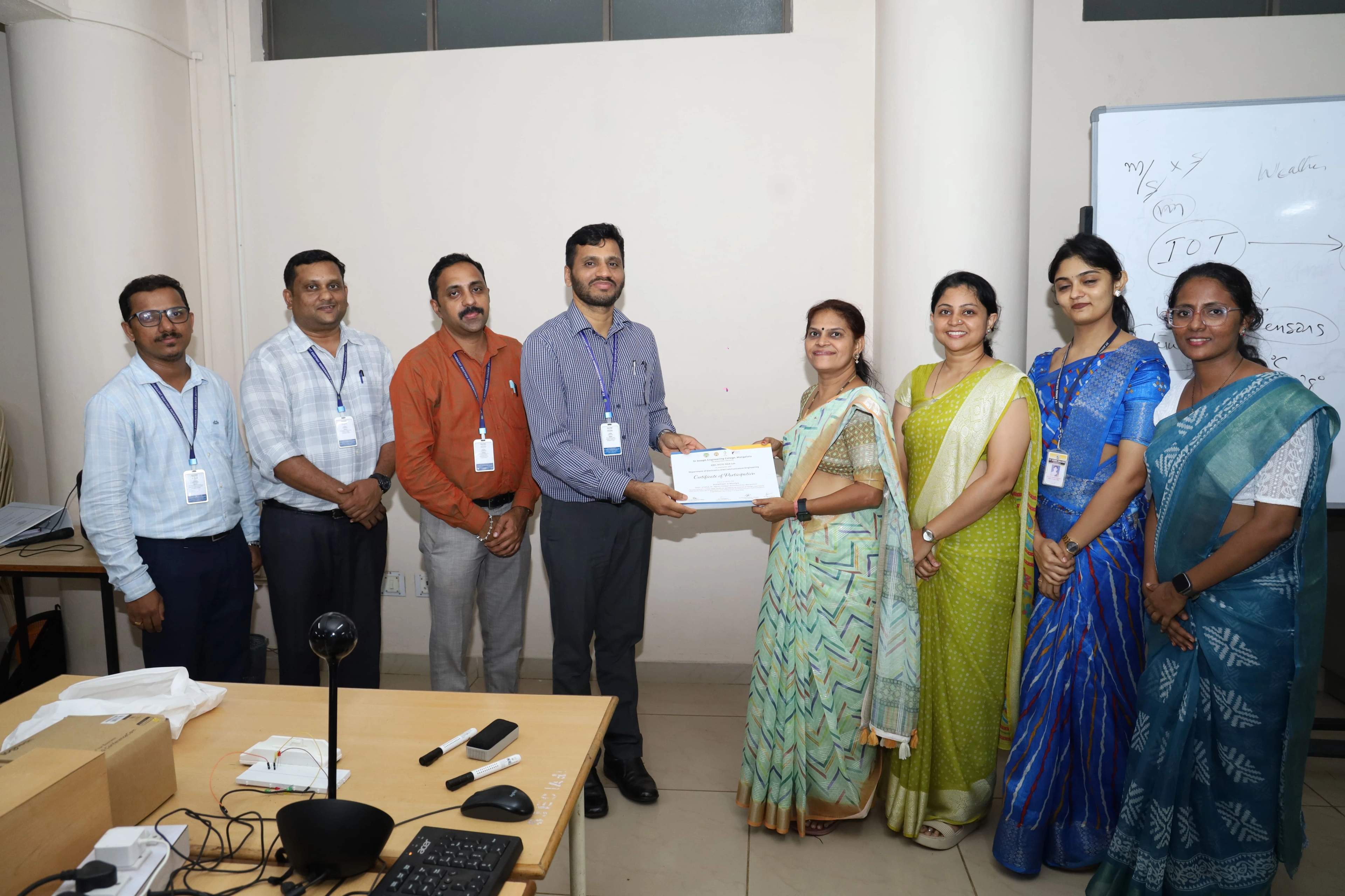 SJEC-AICTE IDEA Lab conducts IoT workshop for St Agnes MCA students - News Karnataka