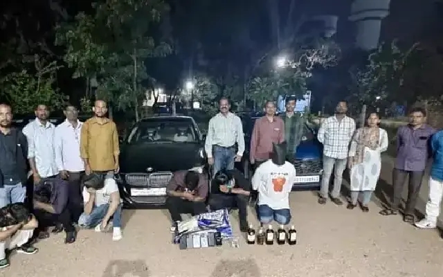Six IT professionals arrested for drug possession at Hyderabad farmhouse party - News Karnataka