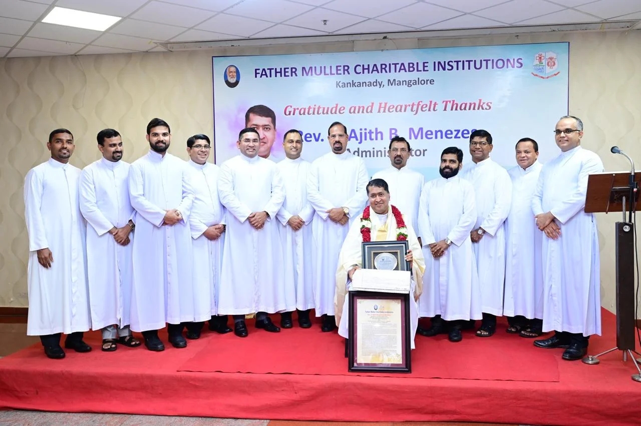 Father Muller Community Bids Grateful Farewell to Rev. Fr Ajith Benjamine Menezes - News Karnataka