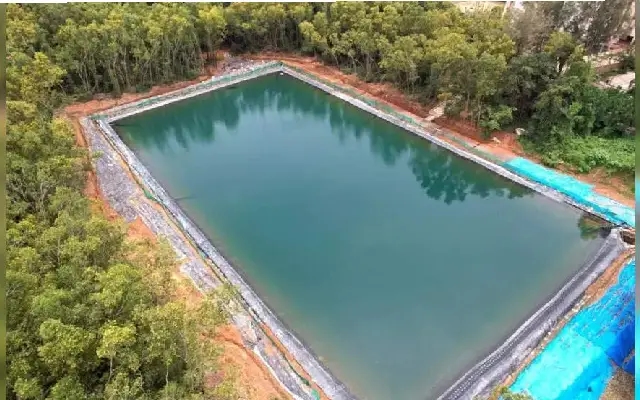NITK builds 30-million-litre rainwater reservoir to address water crisis - News Karnataka