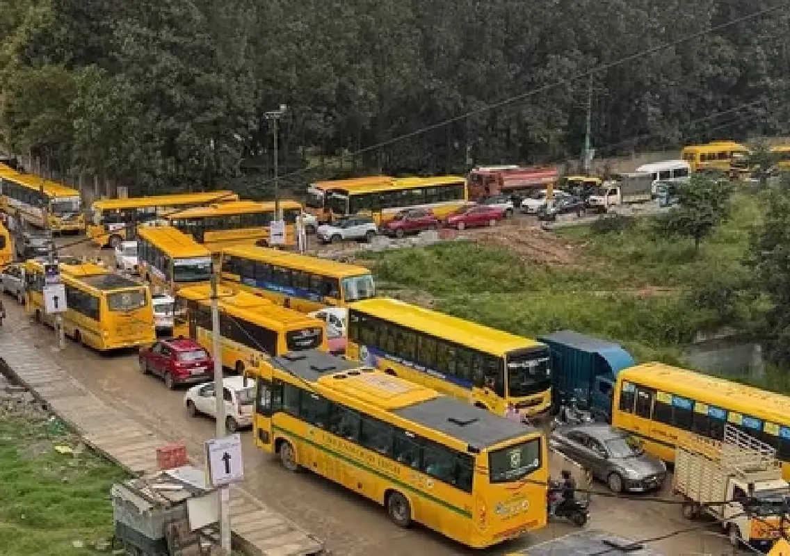 35,000 students on Varthur–Sarjapur Road lose 600 hours a year in traffic jams - News Karnataka