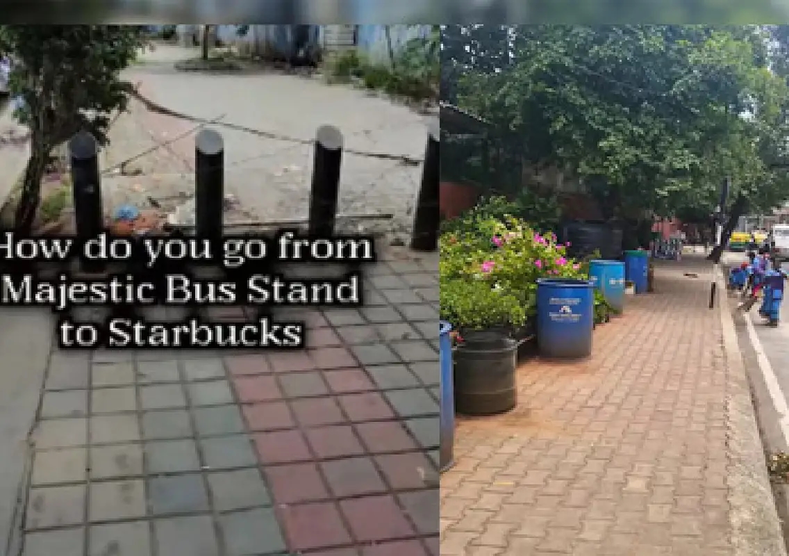 Bengaluru Footpath Clean-Up Follows Viral Video By Canadian National - News Karnataka