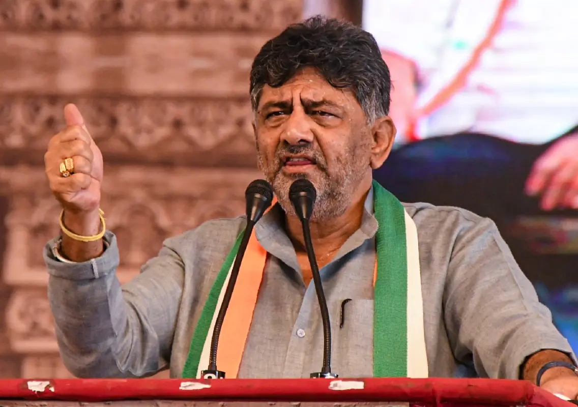 ‘Potholes caused by nature, not us’: DK Shivakumar sparks row with rain excuse - News Karnataka