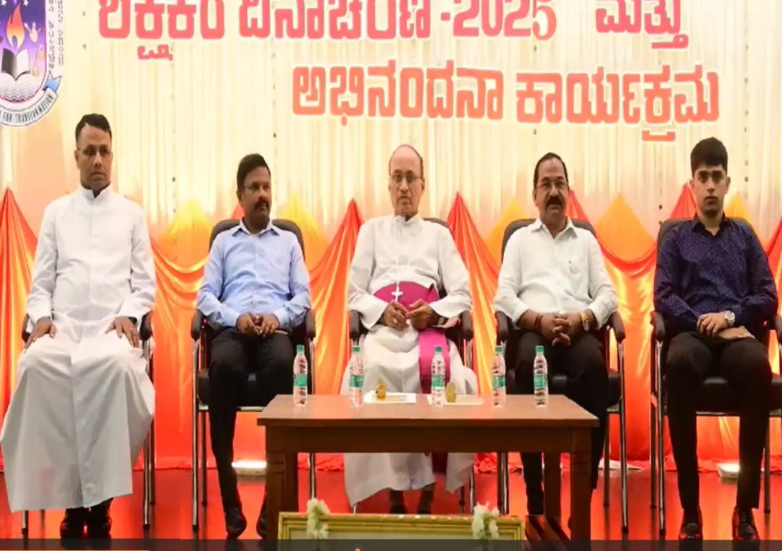 Teachers are the architects of students’ future: Dr. Gerald Isaac Lobo - News Karnataka