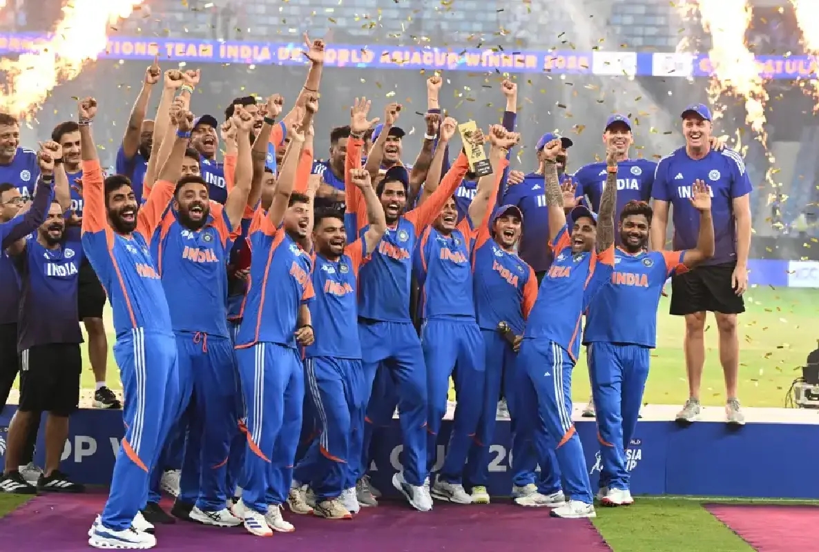 India beat Pakistan by 5 wickets to lift Asia Cup 2025 title - News Karnataka