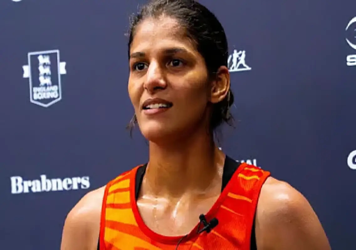 Jaismine Lamboria wins gold at World Boxing Championships 2025 - News Karnataka