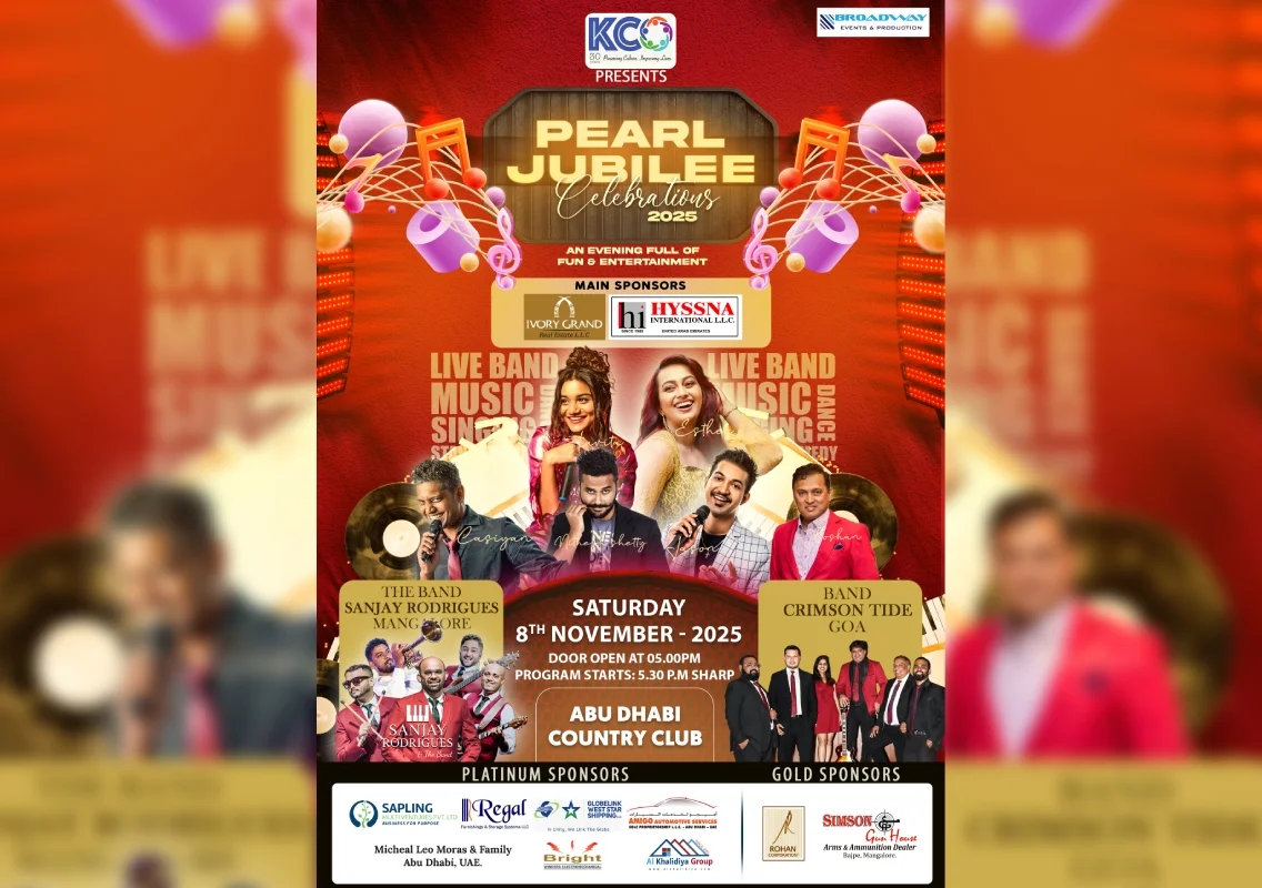 Countdown Begins for KCO Pearl Jubilee Celebrations in Abu Dhabi - News Karnataka